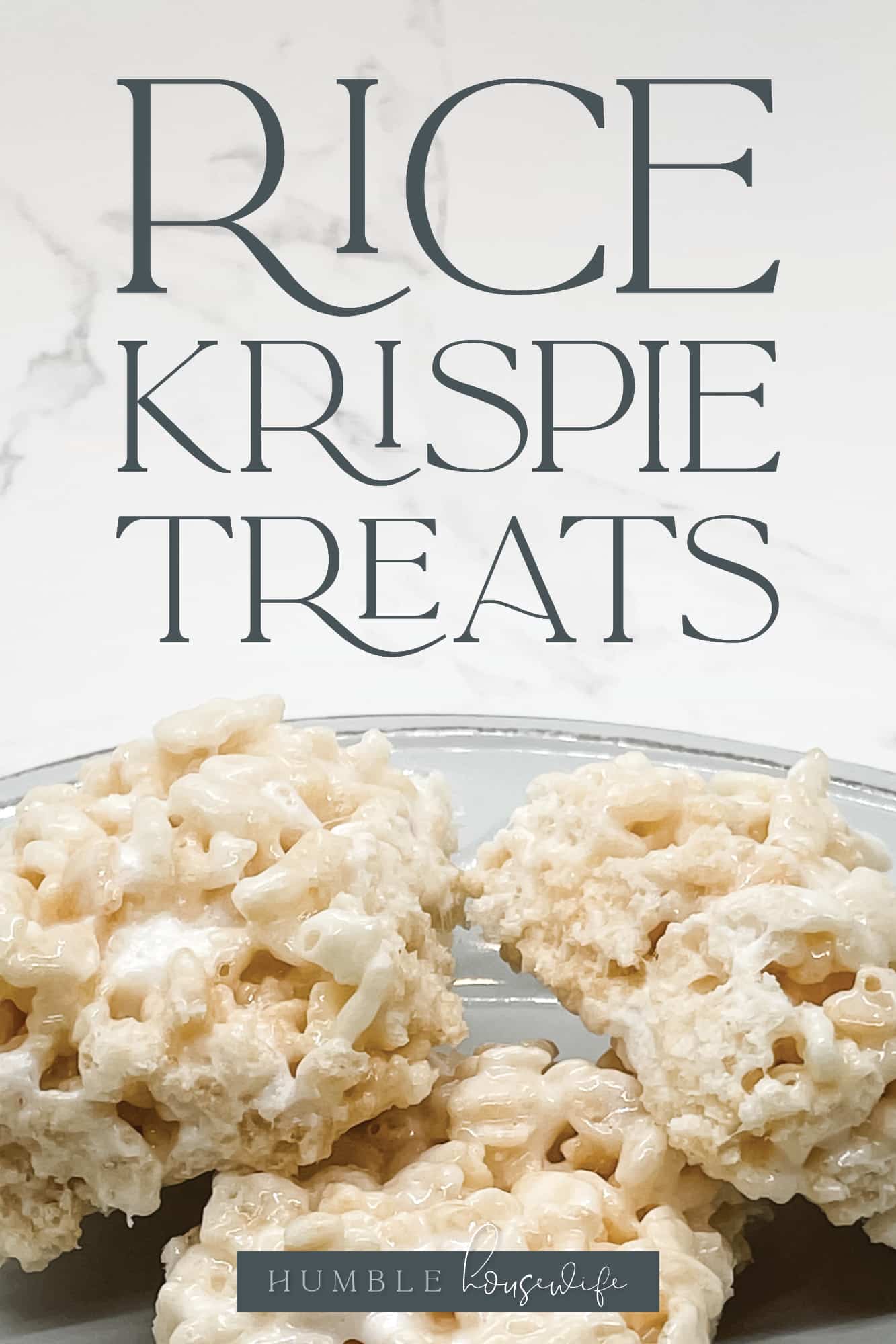 The Perfect Rice Krispie Treats - Humble Housewife